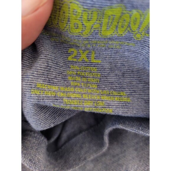 Scooby-Doo & Gang Men's Graphic Print Shirt Size 2XL Gray Mystery Machine - Picture 5 of 5